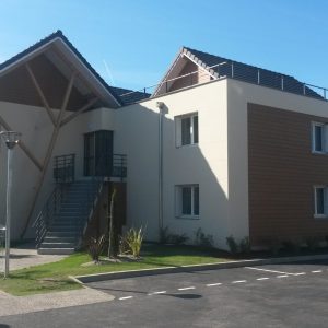 logement ousse béarnaise avec bois et zinc réalisé par 2cbois oloron